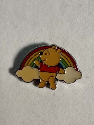 JDS - Pooh - Clouds - Rainbow Pooh Pin