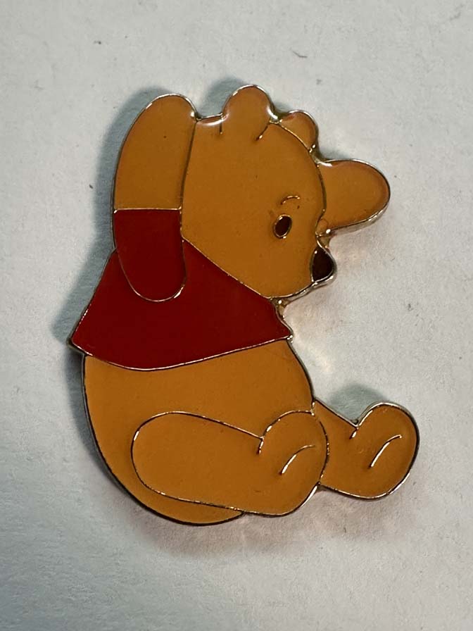 JDS - Pooh - Somersault Done - Tumbling Set Pin