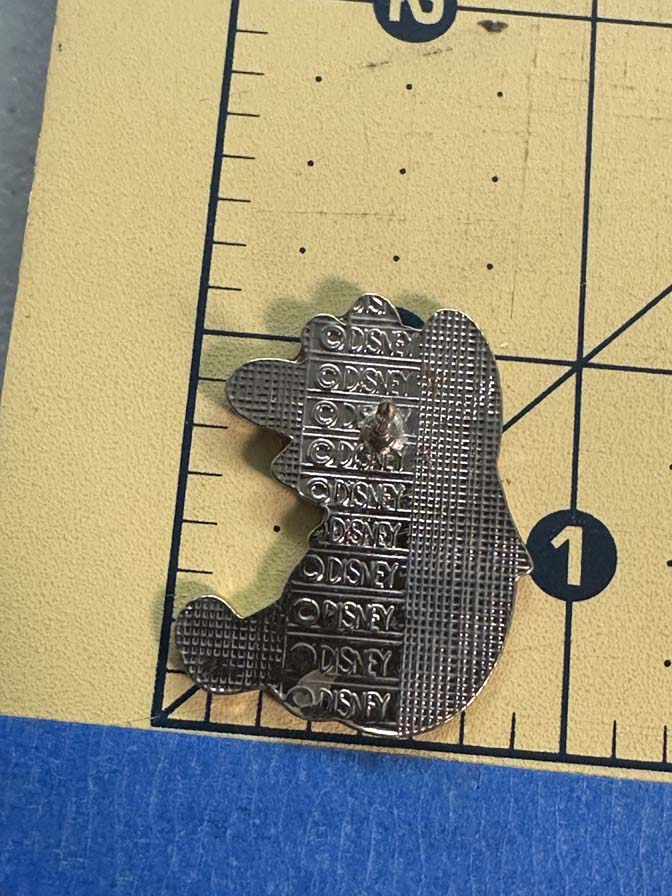 JDS - Pooh - Somersault Done - Tumbling Set Pin - Image 2
