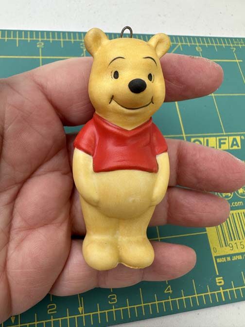 Disney Winnie the Pooh collection porcelain figurine potentially from the Enesco "Pooh & Friends" series