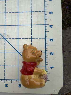 Old Pooh Ceramic Figurine