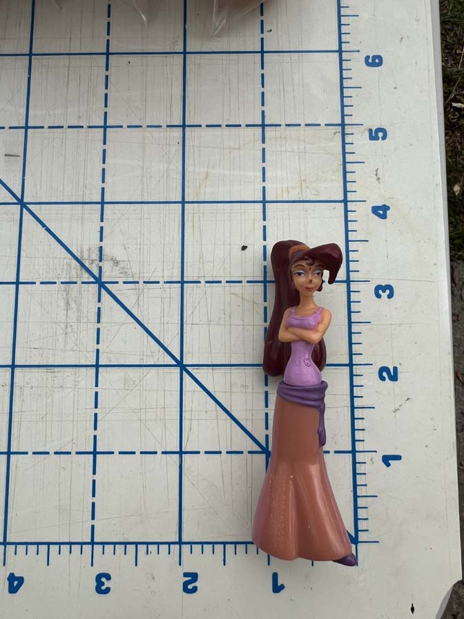 Disney Hercules Megara Action Figure 1996 McDonald?s