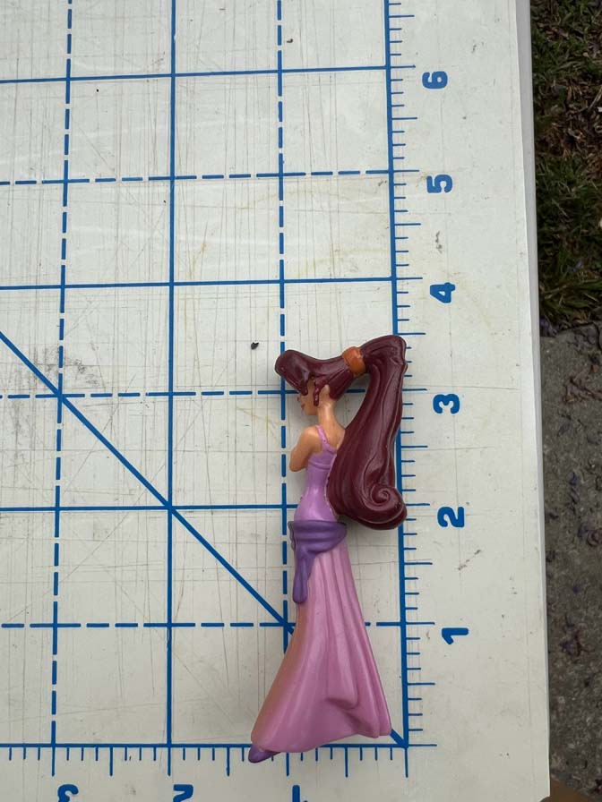 Disney Hercules Megara Action Figure 1996 McDonald?s - Image 2