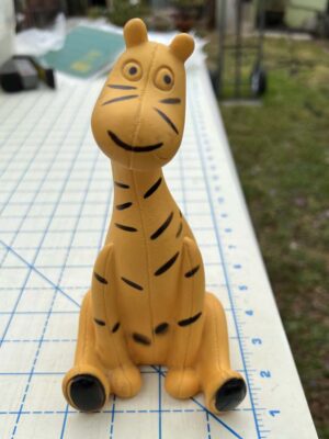 Vintage 1966 Walt Disney Productions Tigger squeeze toy by Holland Hall