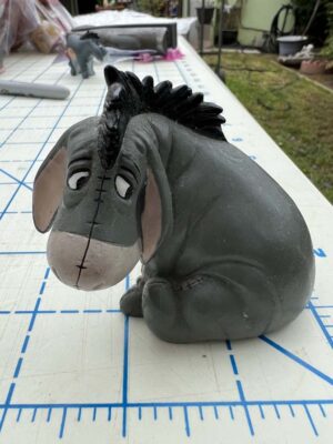 Disney Store Classic Winnie the Pooh Series Eeyore The Donkey Figurine 2.5