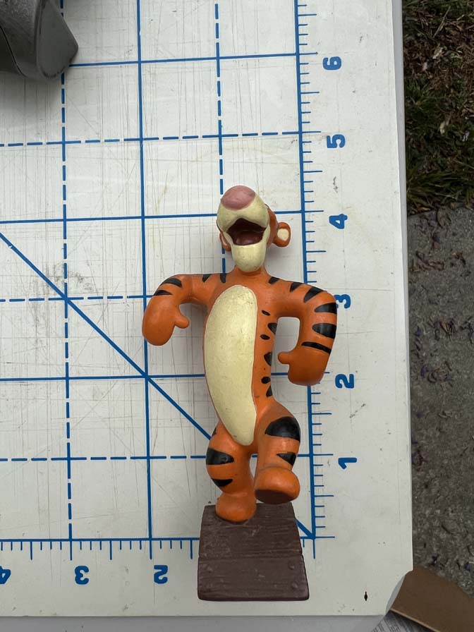 Tigger PVC on bridge base - Image 3