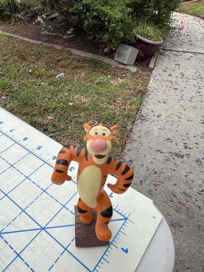 Tigger PVC on bridge base - Image 2