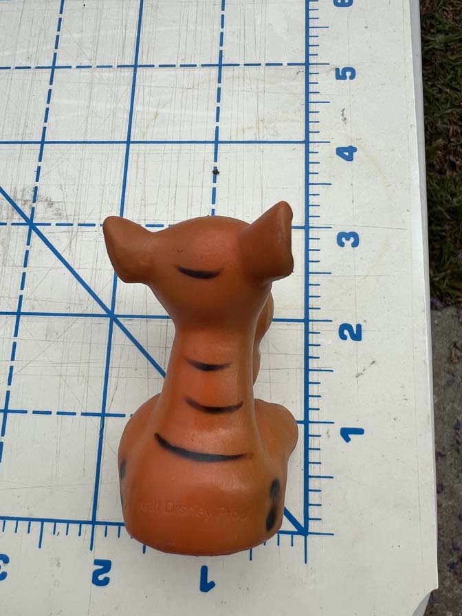 Tigger finger puppet PVC - Image 4