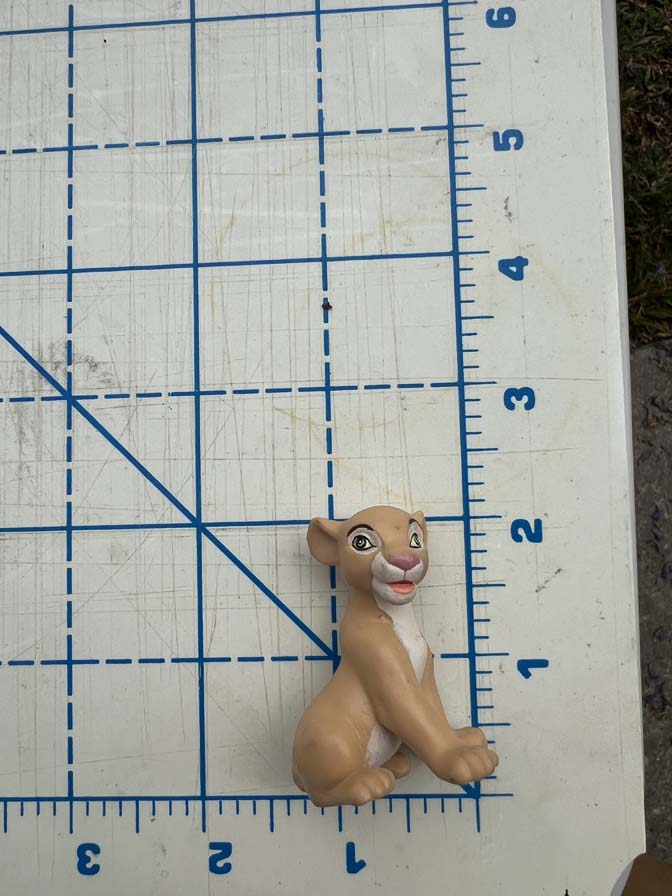 Nala as a cub from Disney's The Lion King PVC. - Image 3