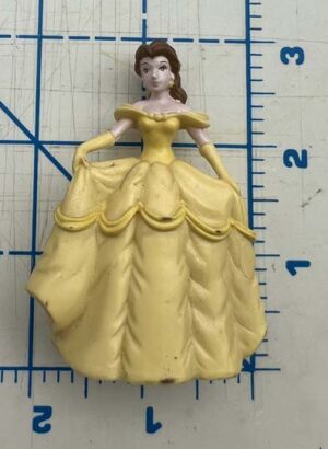 Belle in Yellow Dress Gown PVC Action Figure Disney Beauty & The Beast
