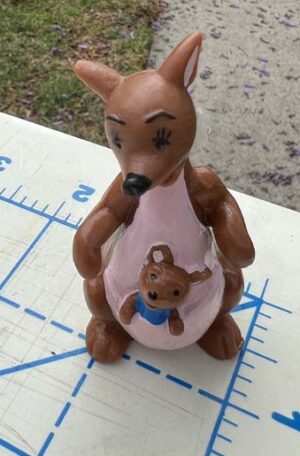 Vintage Bully Germany PVC figure of Kanga and Roo