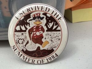 Disney Designed "I Survived the Summer of 1984" Button