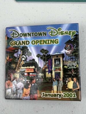 Grand opening of the Downtown Disney District at the Disneyland Resort Button
