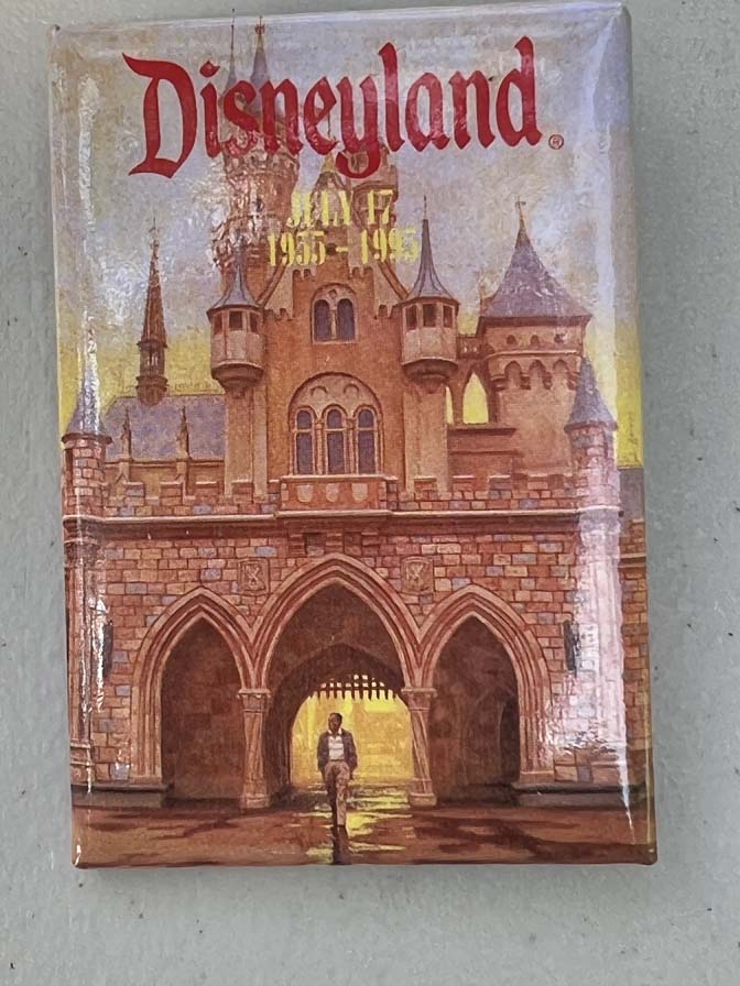 Disneyland 40th anniversary button