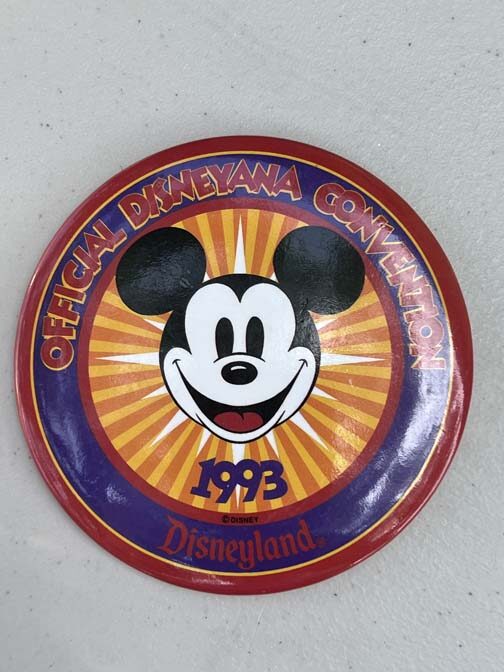 1993 Disneyana Convention Button