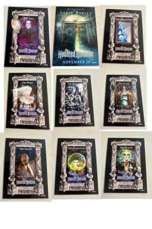 2003 trading card full set from the Disney film The Haunted Mansion Promo Item