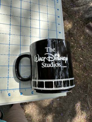 Black Walt Disney Studios mug with Mickey