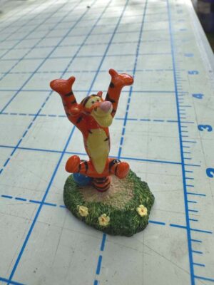 1990s Disney Tiny Kingdom Tigger figurine from Winnie the Pooh and the Honey Tree