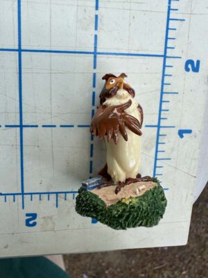 Disney Tiny Kingdom Winnie the Pooh Owl figurine