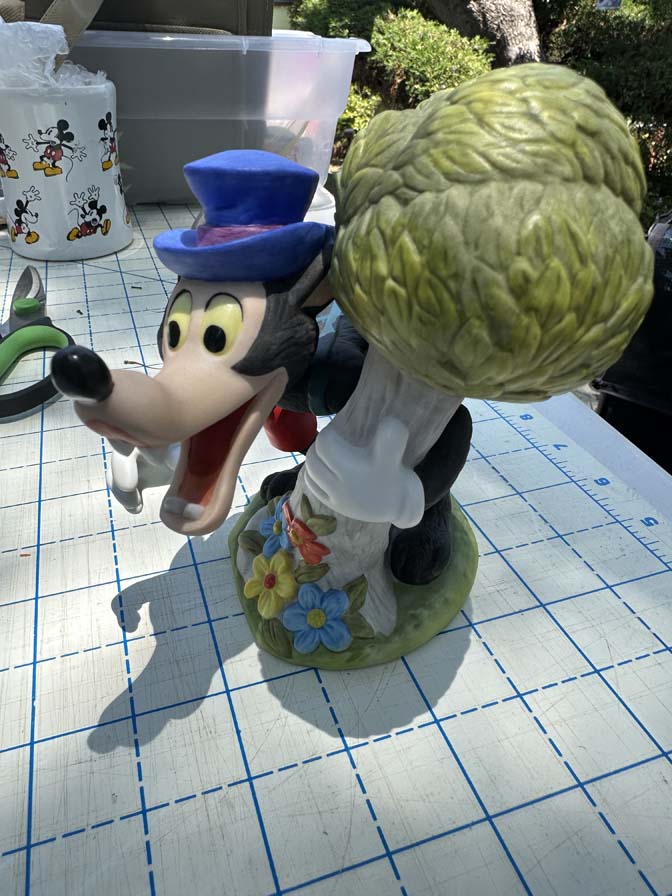Walt Disney Three Little Pigs The Big Bad Wolf Figurine - Image 3