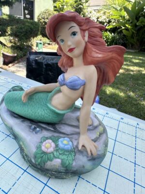 1989 Disney The Little Mermaid Ariel porcelain bisque maquette figure statue