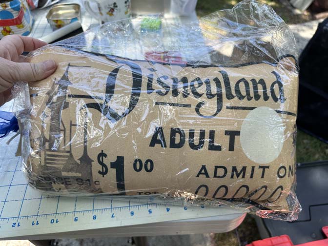 2015 Disneyland 60th Diamond Event Gift Ticket Pillow - Image 3
