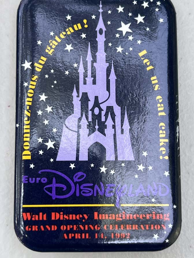 1992 Euro Disneyland Grand Opening Celebration button