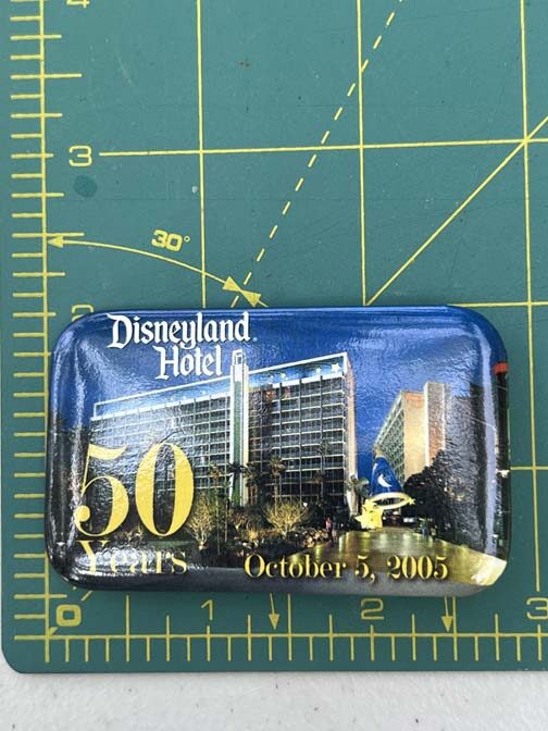 Disneyland Hotel 50th Anniversary button