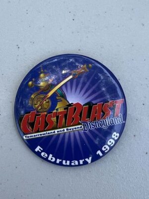 Disneyland "Cast Blast" button1998