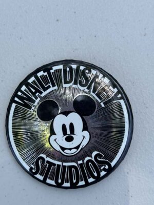 Disney Studios Mickey Mouse button