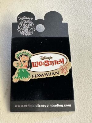 Disney Hawaiian Airlines Lilo Hula Dancing Pin