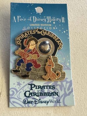 Disney Piece of Disney History II Pirates of the Caribbean LE pin