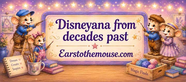 Disneyana from decades past banner